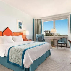 Отель Hilton Helsinki Strand 4* Представительский номер с двуспальной кроватью фото 3