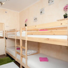 Europa Hostel Кровать в женском общем номере с двухъярусной кроватью фото 6