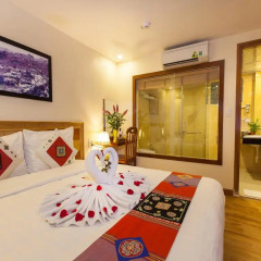 Sapa Centre Hotel 3* Стандартный номер с двуспальной кроватью фото 5