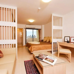 Отель Sitara Place Serviced Apartments Таиланд, Бангкок - отзывы, цены и фото номеров - забронировать отель Sitara Place Serviced Apartments онлайн комната для гостей фото 4