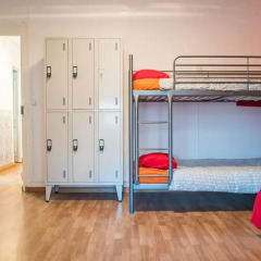 Lisbon World Hostel Кровать в общем номере фото 10