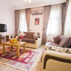 Апартаменты Feyza Apartments Семейные апартаменты с двуспальной кроватью фото 23