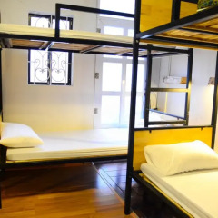GA Hostel Кровать в женском общем номере с двухъярусной кроватью фото 4