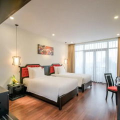 Отель Belle Maison Hadana Hoi An Resort & Spa - managed by H&K Hospitality. 4* Представительский номер с различными типами кроватей фото 2