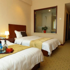 Tianjin Inner Mongolia Jinma Hotel 3* Номер Бизнес с 2 отдельными кроватями фото 2