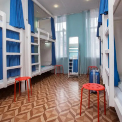 Laguna Hostel Кровать в общем номере с двухъярусной кроватью фото 21