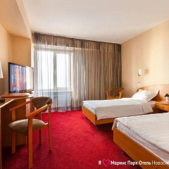 Marins Park Hotel Novosibirsk 4* Стандартный номер с двуспальной кроватью фото 7