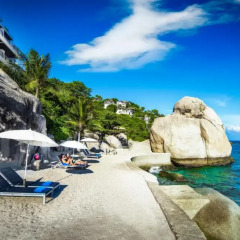 Отель Jamahkiri Resort & Spa пляж фото 3
