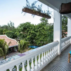 Отель An Bang Garden House Вилла Делюкс с различными типами кроватей фото 24