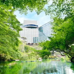 Отель New Otani Tokyo, The Main Япония, Токио - 2 отзыва об отеле, цены и фото номеров - забронировать отель New Otani Tokyo, The Main онлайн приотельная территория фото 2