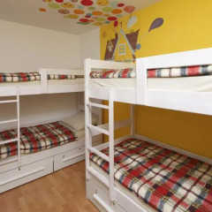 Pozitiv Hostel Кровать в общем номере с двухъярусной кроватью фото 14
