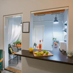 Friends Hostel and Apartments Budapest Стандартный номер с двуспальной кроватью (общая ванная комната)