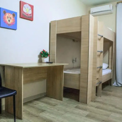 Гостиница ОК Кровать в мужском общем номере с двухъярусными кроватями фото 2
