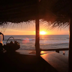 Отель Surfing Beach Guest House Хиккадува пляж фото 2