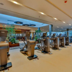 Отель Sheraton Amman Al Nabil Hotel Иордания, Амман - отзывы, цены и фото номеров - забронировать отель Sheraton Amman Al Nabil Hotel онлайн фитнесс-зал фото 3