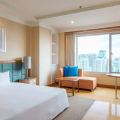 Отель Jasmine City 4* Улучшенная студия с двуспальной кроватью фото 2