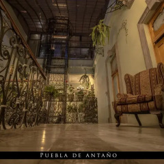 Puebla de Antaño Hotel интерьер отеля
