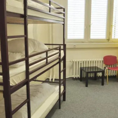 All In Hostel Стандартный номер 2 отдельными кровати (общая ванная комната)