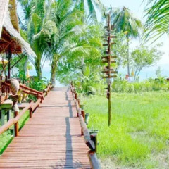 Отель Tenta Nakara Resort and Restaurant Таиланд, Ко-Нака-Яй - отзывы, цены и фото номеров - забронировать отель Tenta Nakara Resort and Restaurant онлайн приотельная территория