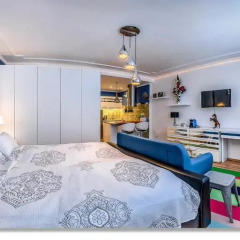Апартаменты Vip Studio Budapest Castle Будапешт комната для гостей