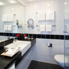 Отель IntercityHotel Wien Австрия, Вена - 3 отзыва об отеле, цены и фото номеров - забронировать отель IntercityHotel Wien онлайн ванная фото 2