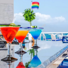 Отель Blue Chairs Resort by the Sea 3* Номер Делюкс с различными типами кроватей