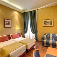 Отель Impero 3* Стандартный номер с различными типами кроватей фото 5