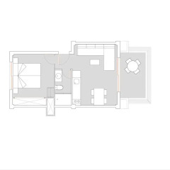 Отель Apartamentos Inn Апартаменты с различными типами кроватей фото 8