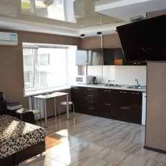 Апартаменты Studio Naberezhnaya Lenina 16A комната для гостей фото 4