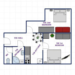 Апартаменты Ruzova Apartment By Ruterra интерьер отеля