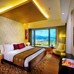 Hotel Okura Macau 5* Номер Делюкс с разными типами кроватей фото 5