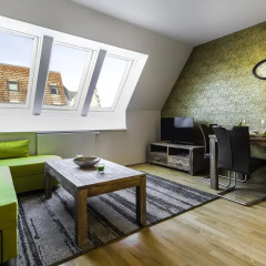 Апартаменты Abieshomes Serviced Apartments - Messe Prater Апартаменты с различными типами кроватей фото 3