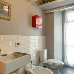 Отель Appartamento Piazza delle Oche Генуя ванная