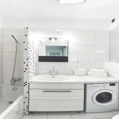 Отель Luwri Apartments Польша, Варшава - отзывы, цены и фото номеров - забронировать отель Luwri Apartments онлайн ванная фото 2