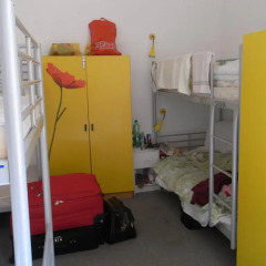 Rixpack Hostel Neukölln Кровать в женском общем номере с двухъярусной кроватью