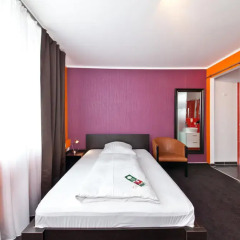 Novum Hotel Aviva Leipzig Neue Messe 4* Номер Бизнес с различными типами кроватей фото 3