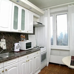 Апартаменты Moscow4Rent Apartment - Smolenskaya Апартаменты разные типы кроватей фото 17