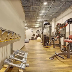 Отель Klaus K Hotel Sky Lofts Финляндия, Хельсинки - отзывы, цены и фото номеров - забронировать отель Klaus K Hotel Sky Lofts онлайн фитнесс-зал