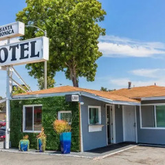Отель Santa Monica Motel 2* Стандартный номер с различными типами кроватей фото 3