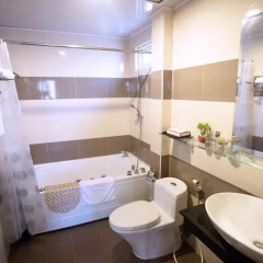 Thuy Sakura Hotel & Serviced Apartment 3* Люкс с различными типами кроватей фото 3