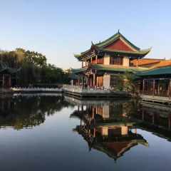 Отель Grand Park Kunming Куньмин приотельная территория