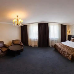 Гостиница Carat 4* Улучшенный номер с разными типами кроватей фото 4