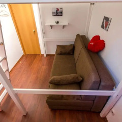 Light Dream Hostel Стандартный семейный номер с двуспальной кроватью фото 3