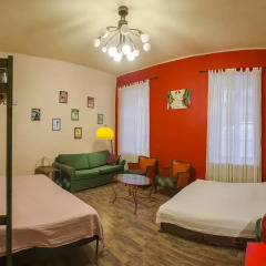 Santico Art Hostel And Guesthouse Стандартный семейный номер фото 5