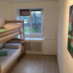 Гостиница Oh, my Kant on Kalinina Square 17 Кровать в общем номере с двухъярусными кроватями фото 6
