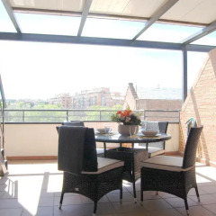 Отель Apartamentos Cinco Rosas балкон