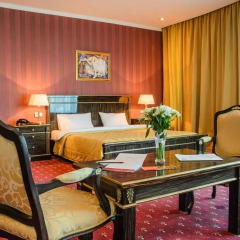 Гостиница SK Royal Москва 4* Стандартный номер с двуспальной кроватью фото 5