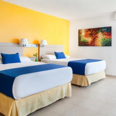 Отель Calinda Beach Acapulco 3* Стандартный номер с двуспальной кроватью фото 4
