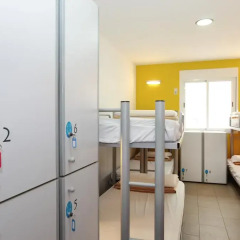 Center Valencia Youth Hostel Кровать в общем номере с двухъярусной кроватью фото 11