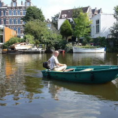 Отель Bedmetbootje & Bedwithmotorboat Нидерланды, Амстердам - отзывы, цены и фото номеров - забронировать отель Bedmetbootje & Bedwithmotorboat онлайн приотельная территория фото 2